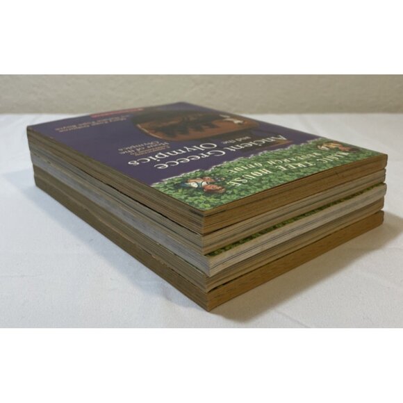 Lot of 5 Magic Treehouse Research Guides Mary Pope Osborne Greece Rome Castles - Picture 6 of 10